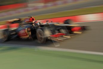 World © Octane Photographic Ltd. Formula 1 Winter testing, Barcelona – Circuit de Catalunya, 20th February 2013. Lotus E31, Kimi Raikkonen. Digital Ref: