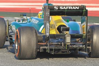 World © Octane Photographic Ltd. Formula 1 Winter testing, Barcelona – Circuit de Catalunya, 20th February 2013. Caterham CT03, Charles Pic. Digital Ref: