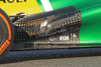 World © Octane Photographic Ltd. Formula 1 Winter testing, Barcelona – Circuit de Catalunya, 20th February 2013. Caterham CT03, Charles Pic. Digital Ref: