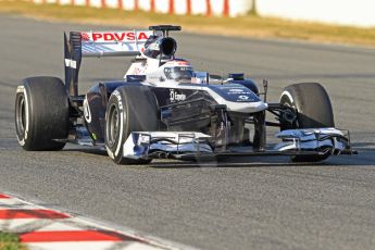 World © Octane Photographic Ltd. Formula 1 Winter testing, Barcelona – Circuit de Catalunya, 20th February 2013. Williams FW35, Valterri Bottas. Digital Ref: