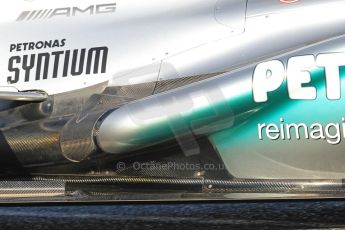 World © Octane Photographic Ltd. Formula 1 Winter testing, Barcelona – Circuit de Catalunya, 20th February 2013. Mercedes AMG Petronas F1 W04, Lewis Hamilton. Digital Ref: