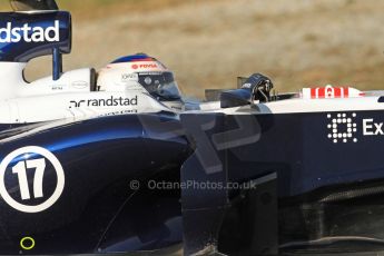 World © Octane Photographic Ltd. Formula 1 Winter testing, Barcelona – Circuit de Catalunya, 20th February 2013. Williams FW35, Valterri Bottas. Digital Ref: