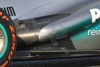 World © Octane Photographic Ltd. Formula 1 Winter testing, Barcelona – Circuit de Catalunya, 20th February 2013. Mercedes AMG Petronas F1 W04, Lewis Hamilton. Digital Ref: