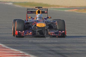 World © Octane Photographic Ltd. Formula 1 Winter testing, Barcelona – Circuit de Catalunya, 20th February 2013. Infiniti Red Bull Racing RB9. Sebastian Vettel. Digital Ref: