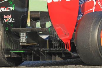 World © Octane Photographic Ltd. Formula 1 Winter testing, Barcelona – Circuit de Catalunya, 20th February 2013. Toro Rosso STR8, Daniel Ricciardo. Digital Ref: