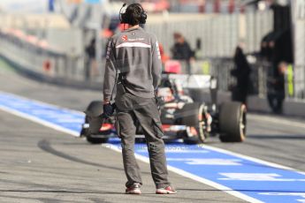 World © Octane Photographic Ltd. Formula 1 Winter testing, Barcelona – Circuit de Catalunya, 20th February 2013. Sauber C32, Nico Hulkenberg. Digital Ref: