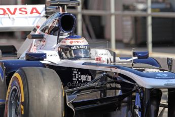 World © Octane Photographic Ltd. Formula 1 Winter testing, Barcelona – Circuit de Catalunya, 20th February 2013. Williams FW35, Valterri Bottas. Digital Ref: