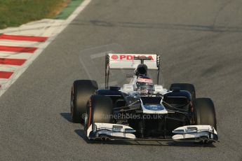 World © Octane Photographic Ltd. Formula 1 Winter testing, Barcelona – Circuit de Catalunya, 20th February 2013. Williams FW35, Valterri Bottas. Digital Ref: