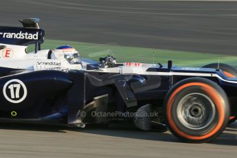 World © Octane Photographic Ltd. Formula 1 Winter testing, Barcelona – Circuit de Catalunya, 20th February 2013. Williams FW35, Valterri Bottas. Digital Ref: