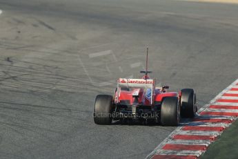 World © Octane Photographic Ltd. Formula 1 Winter testing, Barcelona – Circuit de Catalunya, 20th February 2013. Ferrari F138 – Fernando Alonso. Digital Ref: