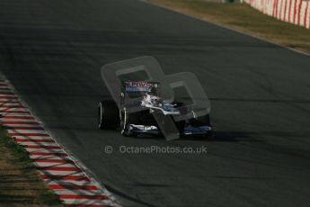 World © Octane Photographic Ltd. Formula 1 Winter testing, Barcelona – Circuit de Catalunya, 20th February 2013. Williams FW35, Valterri Bottas. Digital Ref: