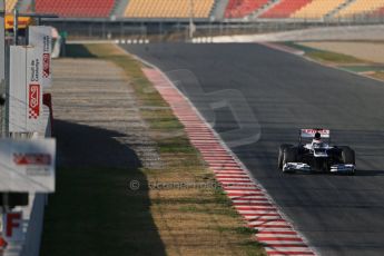 World © Octane Photographic Ltd. Formula 1 Winter testing, Barcelona – Circuit de Catalunya, 20th February 2013. Williams FW35, Valterri Bottas. Digital Ref: