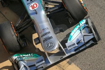 World © Octane Photographic Ltd. Formula 1 Winter testing, Barcelona – Circuit de Catalunya, 20th February 2013. Mercedes AMG Petronas F1 W04, Lewis Hamilton. Digital Ref: