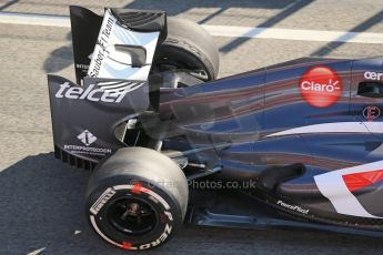 World © Octane Photographic Ltd. Formula 1 Winter testing, Barcelona – Circuit de Catalunya, 20th February 2013. Sauber C32, Nico Hulkenberg. Digital Ref: