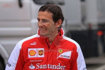 World © Octane Photographic Ltd. Formula 1 Winter testing, Barcelona – Circuit de Catalunya, 21st February 2013. Ferrari - Pedro de la Rosa. Digital Ref: 0578cb7d2579