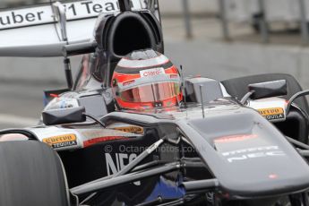 World © Octane Photographic Ltd. Formula 1 Winter testing, Barcelona – Circuit de Catalunya, 21st February 2013. Sauber C32, Nico Hulkenberg. Digital Ref: 0578cb7d8910