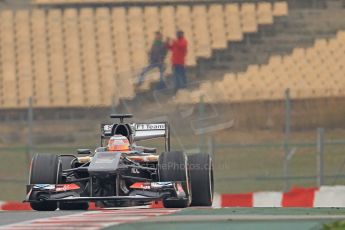 World © Octane Photographic Ltd. Formula 1 Winter testing, Barcelona – Circuit de Catalunya, 21st February 2013. Sauber C32, Nico Hulkenberg. Digital Ref: 0578cb7d9072