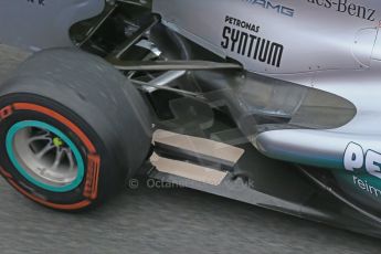 World © Octane Photographic Ltd. Formula 1 Winter testing, Barcelona – Circuit de Catalunya, 21st February 2013. Mercedes AMG Petronas F1 W04, Nico Rosberg. Digital Ref: 0578lw1d2802