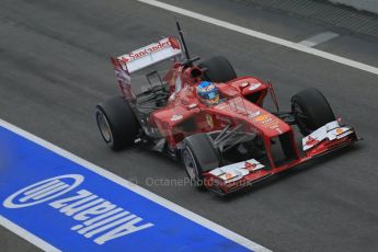 World © Octane Photographic Ltd. Formula 1 Winter testing, Barcelona – Circuit de Catalunya, 21st February 2013. Ferrari F138 - Fernando Alonso. Digital Ref: 0578lw1d2880