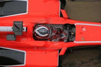 World © Octane Photographic Ltd. Formula 1 Winter testing, Barcelona – Circuit de Catalunya, 21st February 2013. Marussia MR02, Max Chilton. Digital Ref: 0578lw1d2897