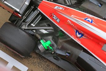 World © Octane Photographic Ltd. Formula 1 Winter testing, Barcelona – Circuit de Catalunya, 21st February 2013. Marussia MR02, Max Chilton. Digital Ref: 0578lw1d2902
