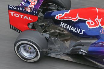 World © Octane Photographic Ltd. Formula 1 Winter testing, Barcelona – Circuit de Catalunya, 21st February 2013. Infiniti Red Bull Racing RB9, Mark Webber. Digital Ref: 0578lw1d2915