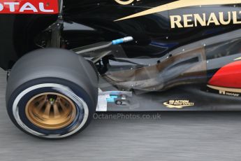 World © Octane Photographic Ltd. Formula 1 Winter testing, Barcelona – Circuit de Catalunya, 21st February 2013. Lotus E31, Romain Grosjean. Digital Ref: 0578lw1d2967