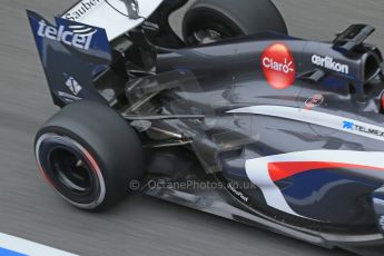 World © Octane Photographic Ltd. Formula 1 Winter testing, Barcelona – Circuit de Catalunya, 21st February 2013. Sauber C32, Nico Hulkenberg. Digital Ref: 0578lw1d2999