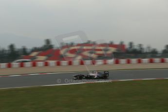 World © Octane Photographic Ltd. Formula 1 Winter testing, Barcelona – Circuit de Catalunya, 21st February 2013. Sauber C32, Nico Hulkenberg. Digital Ref: 0578lw1d3609