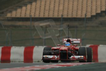 World © Octane Photographic Ltd. Formula 1 Winter testing, Barcelona – Circuit de Catalunya, 21st February 2013. Ferrari F138 - Fernando Alonso. Digital Ref: 0578lw1d3660