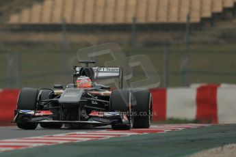 World © Octane Photographic Ltd. Formula 1 Winter testing, Barcelona – Circuit de Catalunya, 21st February 2013. Sauber C32, Nico Hulkenberg. Digital Ref: 0578lw1d3717