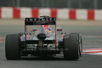 World © Octane Photographic Ltd. Formula 1 Winter testing, Barcelona – Circuit de Catalunya, 21st February 2013. Infiniti Red Bull Racing RB9, Mark Webber. Digital Ref: 0578lw1d3866