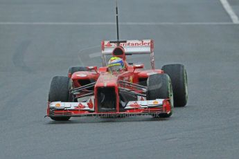 World © Octane Photographic Ltd. Formula 1 Winter testing, Barcelona – Circuit de Catalunya, 22nd February 2013. Ferrari F138 – Felipe Massa. Digital Ref: 0579cb1d4327