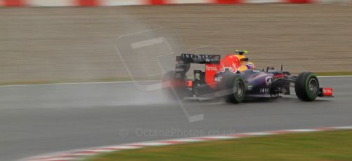 World © Octane Photographic Ltd. Formula 1 Winter testing, Barcelona – Circuit de Catalunya, 22nd February 2013. Infiniti Red Bull Racing RB9, Mark Webber. Digital Ref: 0579cb7d0024