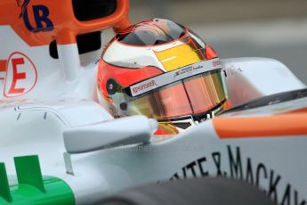World © Octane Photographic Ltd. Formula 1 Winter testing, Barcelona – Circuit de Catalunya, 22nd February 2013,. Sahara Force India VJM06 – Jules Bianchi. Digital Ref: 0579cb7d9297