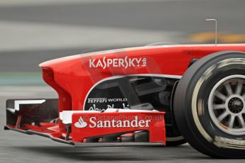 World © Octane Photographic Ltd. Formula 1 Winter testing, Barcelona – Circuit de Catalunya, 22nd February 2013. Ferrari F138 – Felipe Massa. Digital Ref: 0579cb7d9446