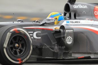 World © Octane Photographic Ltd. Formula 1 Winter testing, Barcelona – Circuit de Catalunya, 22nd February 2013. Sauber C32, Esteban Gutierrez. Digital Ref: 0579cb7d9481