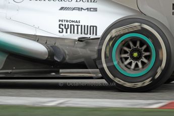 World © Octane Photographic Ltd. Formula 1 Winter testing, Barcelona – Circuit de Catalunya, 22nd February 2013. Mercedes AMG Petronas F1 W04, Lewis Hamilton. Digital Ref: 0579cb7d9522