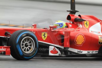 World © Octane Photographic Ltd. Formula 1 Winter testing, Barcelona – Circuit de Catalunya, 22nd February 2013. Ferrari F138 – Felipe Massa. Digital Ref: 0579cb7d9962