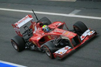 World © Octane Photographic Ltd. Formula 1 Winter testing, Barcelona – Circuit de Catalunya, 22nd February 2013. Ferrari F138 – Felipe Massa. Digital Ref: 0579lw1d4113