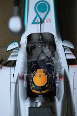 World © Octane Photographic Ltd. Formula 1 Winter testing, Barcelona – Circuit de Catalunya, 22nd February 2013. Mercedes AMG Petronas F1 W04, Lewis Hamilton. Digital Ref: 0579lw1d4285