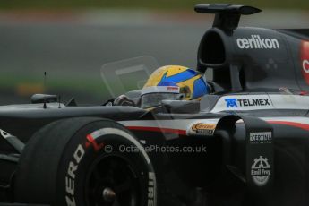 World © Octane Photographic Ltd. Formula 1 Winter testing, Barcelona – Circuit de Catalunya, 22nd February 2013. Sauber C32, Esteban Gutierrez. Digital Ref: 0579lw1d4769