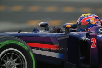 World © Octane Photographic Ltd. Formula 1 Winter testing, Barcelona – Circuit de Catalunya, 22nd February 2013. Infiniti Red Bull Racing RB9, Mark Webber. Digital Ref: 0579lw1d4793
