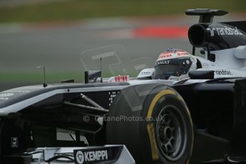 World © Octane Photographic Ltd. Formula 1 Winter testing, Barcelona – Circuit de Catalunya, 22nd February 2013, morning sessions. Williams FW35, Valterri Bottas. Digital Ref: 0579lw1d4834