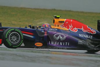 World © Octane Photographic Ltd. Formula 1 Winter testing, Barcelona – Circuit de Catalunya, 22nd February 2013. Infiniti Red Bull Racing RB9, Mark Webber. Digital Ref: 0579lw1d5286