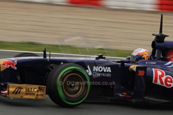 World © Octane Photographic Ltd. Formula 1 Winter testing, Barcelona – Circuit de Catalunya, 22nd February 2013. Toro Rosso STR8, Jean-Eric Vergne. Digital Ref: 0579lw7d9406