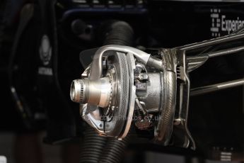 World © Octane Photographic Ltd. F1 Monaco - Monte Carlo - Pitlane. Williams FW35 front brake assembly. Friday 24th May 2013. Digital Ref : 0695cb7d1474