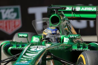 World © Octane Photographic Ltd. F1 Monaco GP, Monte Carlo - Saturday 25th May - Practice 3. Caterham F1 Team CT03 - Charles Pic. Digital Ref : 0707lw1d9456