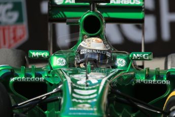 World © Octane Photographic Ltd. F1 Monaco GP, Monte Carlo - Saturday 25th May - Practice 3. Caterham F1 Team CT03 - Giedo van der Garde. Digital Ref : 0707lw1d9480