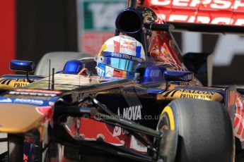 World © Octane Photographic Ltd. F1 Monaco GP, Monte Carlo - Saturday 25th May - Practice 3. Scuderia Toro Rosso STR8 - Jean-Eric Vergne. Digital Ref : 0707lw1d9570